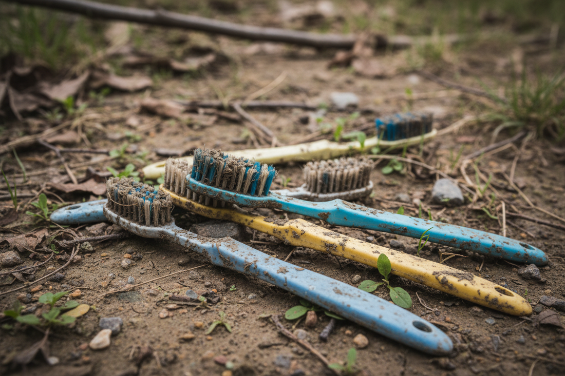 What Actually Happens to Plastic Toothbrushes?