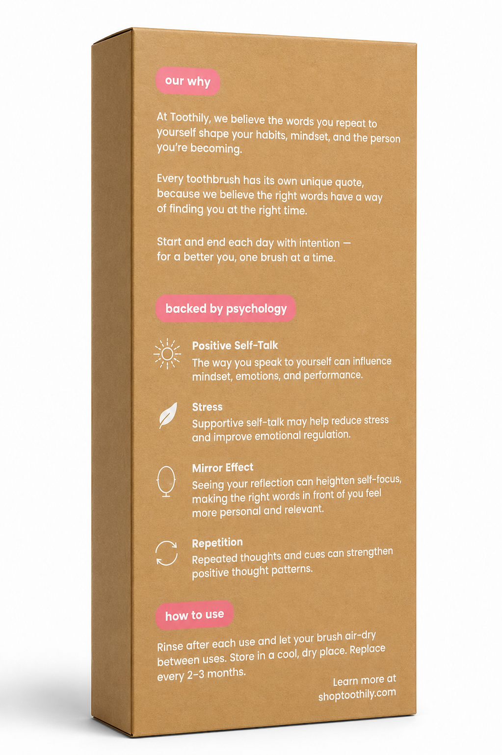 Toothily Mindset Bamboo Toothbrush