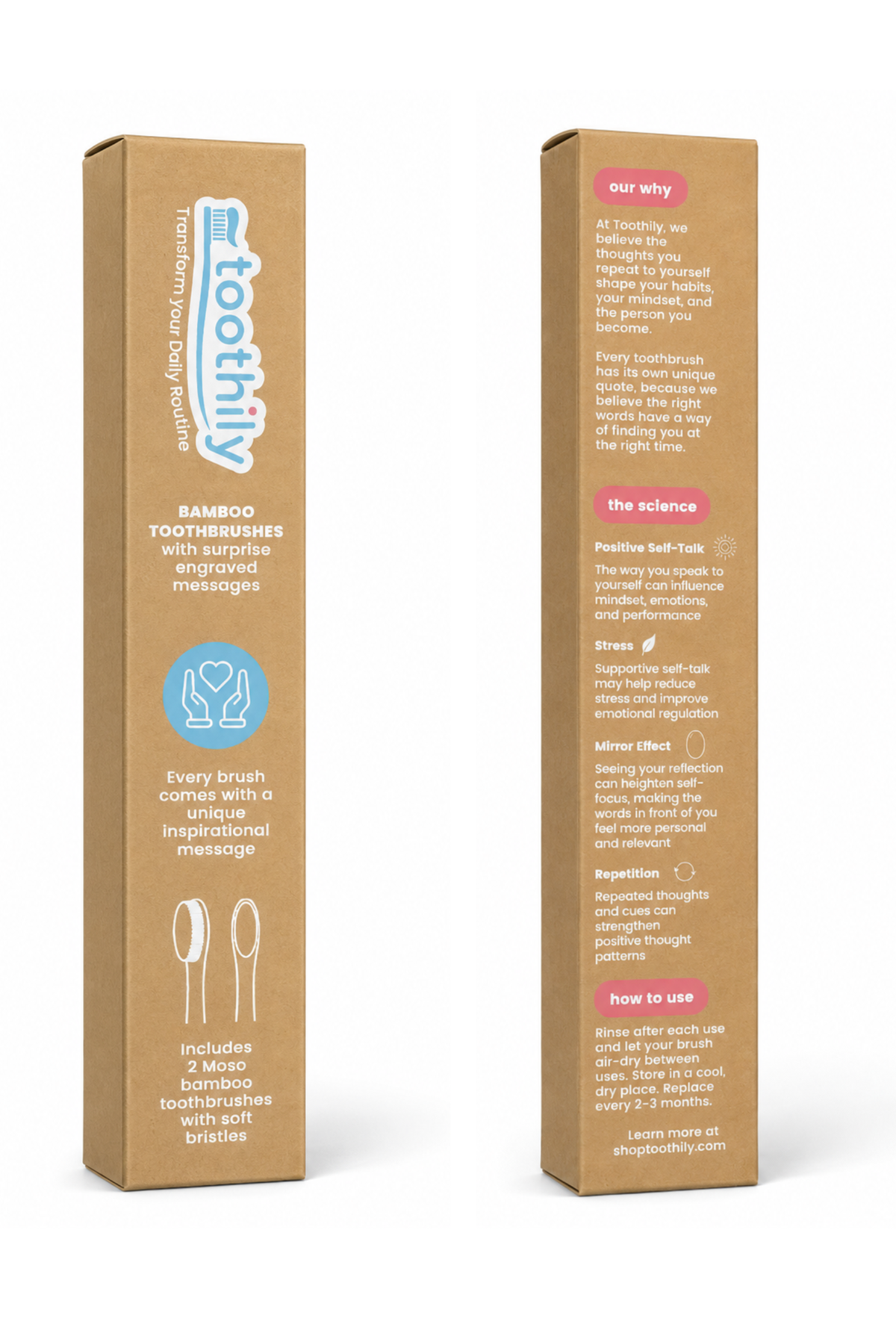 Toothily Mindset Bamboo Toothbrush